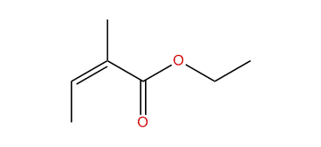 Ethyl (Z)-2-methyl-2-butenoate